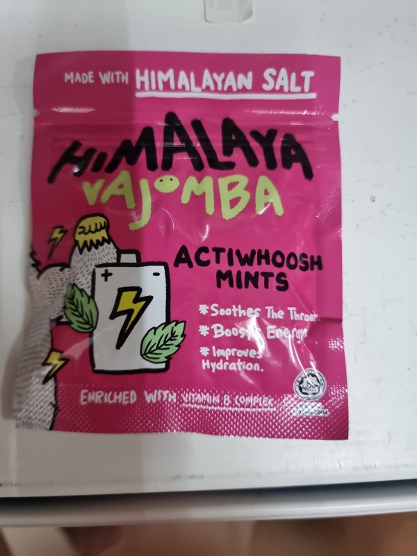 Himalaya vajomba. Actiwhoosh mints15g