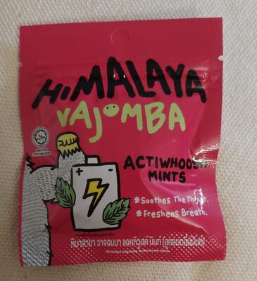 Himalaya vajomba. Actiwhoosh mints15g