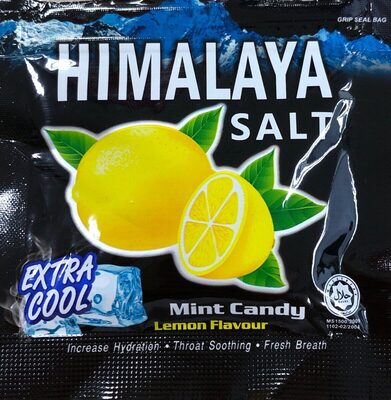 Himalaya salt mint candy lemon flavour 15net