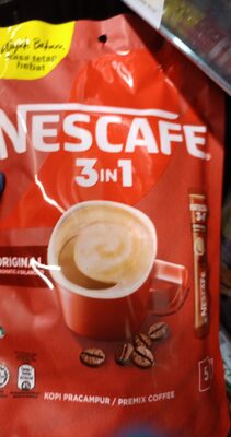 Nescafe 3 in 1 original aromatic & balanced 5 stik