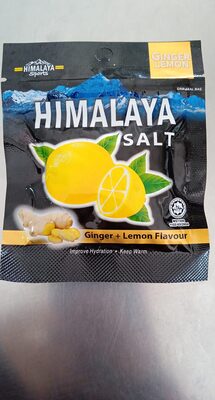 Himalaya salt ginger + lemon flavour 15g