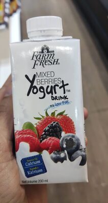 Farm fresh mixed berries yogurt drink 200ml