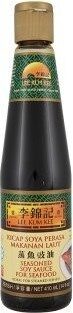 Lee kum kee seasoned soy sauce for seafood 410ml