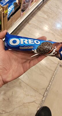 Oreo chocolate creme sandwich cookie chocolate 119.6g