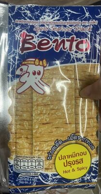 Bento squid seafood snack hot & spicy 4g