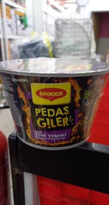 Maggi pedas giler perisa tom yummz 92g