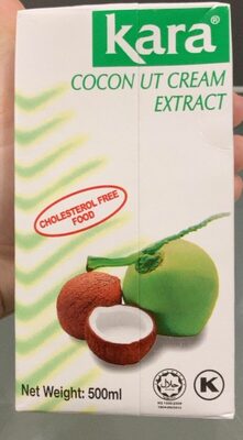 Kara coconut cream extract 500ml