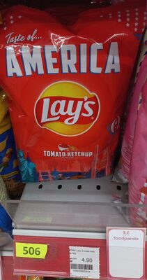 Lay's taste of america tomato ketchup flavor 50g