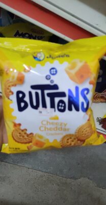 Julie's buttons cheezy cheddar cracker 80g