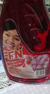 F&N rose syrup flavour 2L
