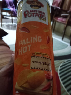 mister potato crisp hot & spicy flavour 145g