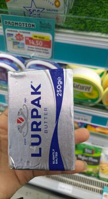 Lurpak butter slightly salted 250g