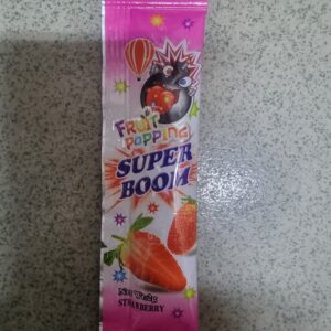 Fruit Popping Super Boom Strawberry Flavour