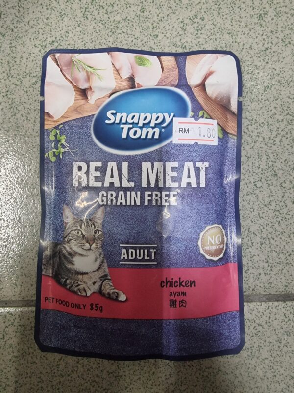 Snappy Tom Chicken Flavour 85g