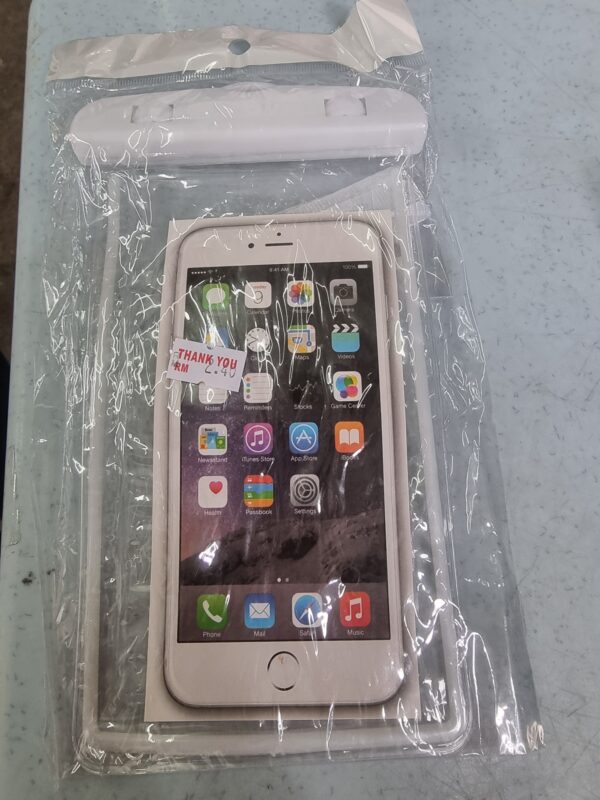 Waterproof Phone Case (White)