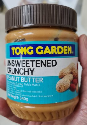 Unsweetened Crunchy Peanut Butter 340g