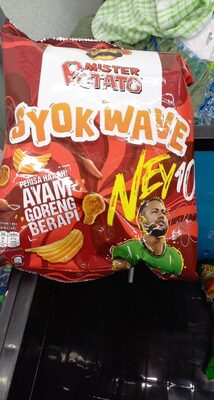 Mister Potato Syok Wave Perisa Ayam Goreng Berapi