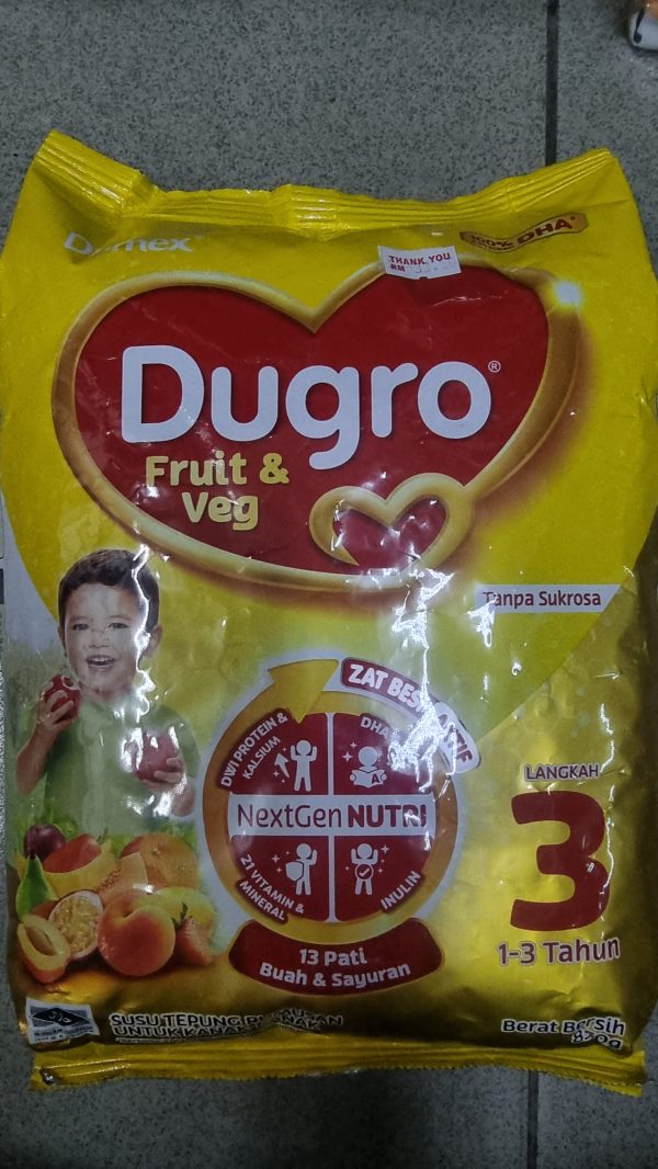 Dugro Fruit&Veg 1-3Age 850g