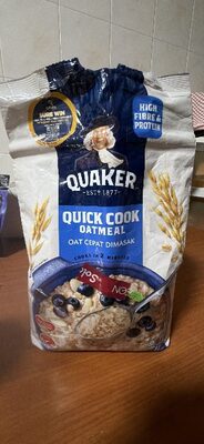 QUAKER QUICK COOK OATMEAL 1.35KG