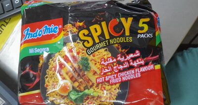 indomie mi segera spicy gourmet noodles 83g x 5