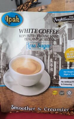 Angkasawan Brand Ipoh White Coffe Less Sugar 30gm x 15stick