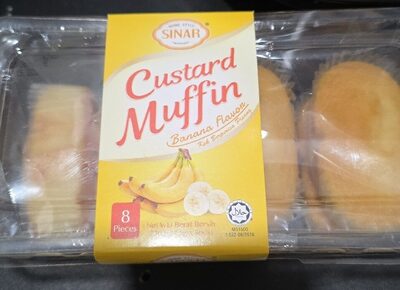 Sinar Custard Muffin 220g (27.5g x 8pcs )