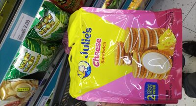 Julie's cheese sandwich 12pcs 336g