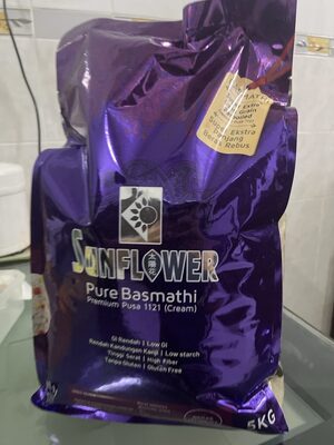 Sunflower Pure Basmati Premium Pusa 1121 (Cream) 5kg