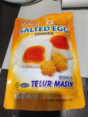 Yomee Salted Egg Cookies 100gm