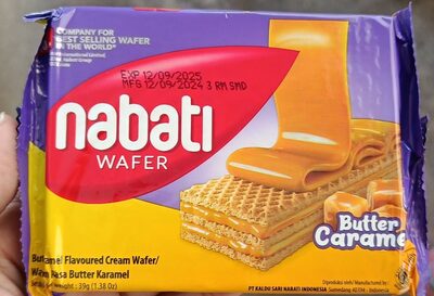 vp Nabati Wafer butter caramel 39g