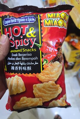 Miaw Miaw Hot & Spicy Croquets Saveur Piguanie Et  Epicee 50g