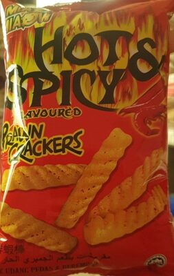 Miaow Miaow Hot & Spicy Prawn Crackers 50gm