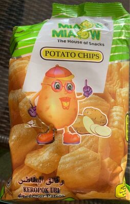 Miaow Miaow potato chips 50g