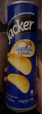 jacker sour cream & onion 110g