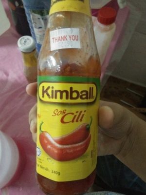 kimbal sos cili   340g