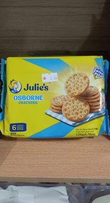 julie osborne crackers 135g