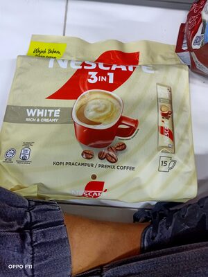 Nescafe 3in1 White rich & creamy 15tick