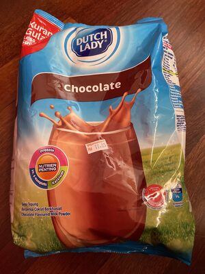 dutch lady chocolate flavoured milk powder less sugar 900g