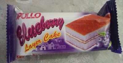 appolo blueberry layer cake 423g