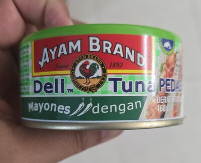 ayam brand deli tuna hot 160g