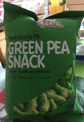 vp oriental green pea snack 60g