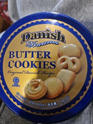 danish dreams butter cookies 114g