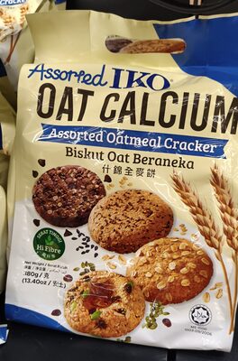 Asoorted IKO Oat Calcium Assorted Oatmeal Cracker