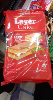 oriental layer cake strawberry flavour 128g