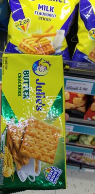 julie butter crackers 395g