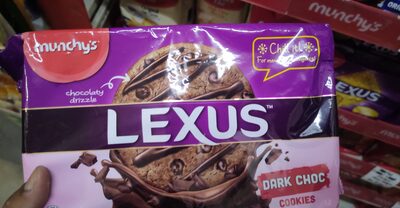 munchys lexus dark coklat cookies 189g