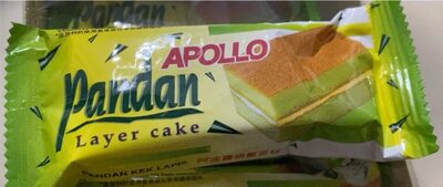 apollo pandan kek lapis berperisa pandan 432g