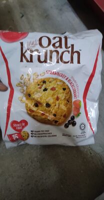 munchys oat krunc strawberry&blackcurrant 390g