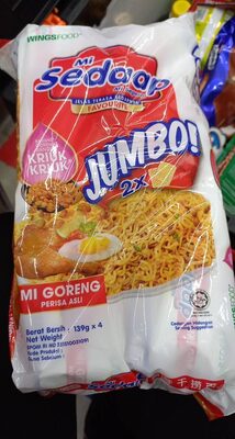 misedaap jumbo x2 139g x 4