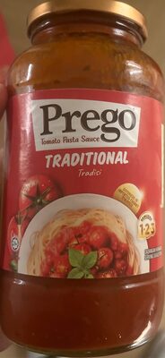 prego tomato pasta sauce tradisional 650g